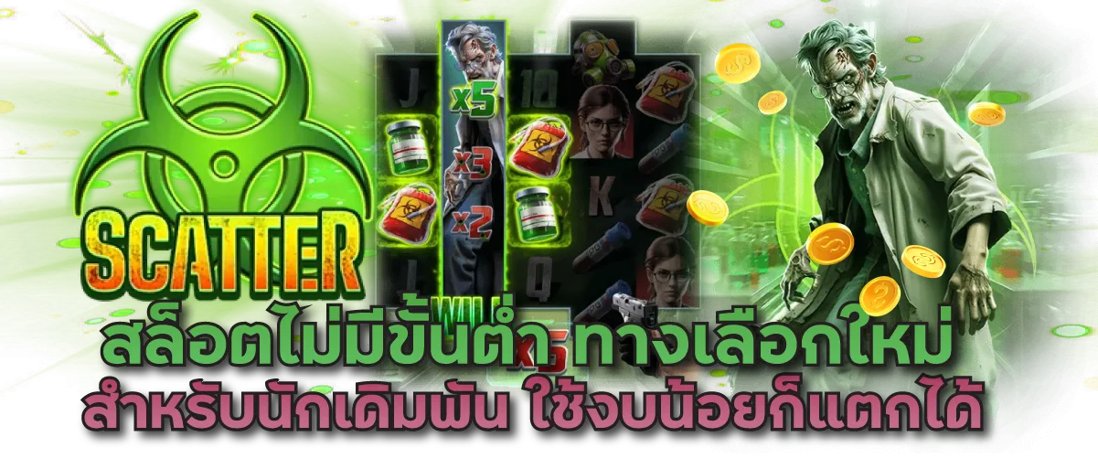 สล็อตไม่มีขั้นต่ำ ทางเลือกใหม่สำหรับนักเดิมพัน ใช้งบน้อยก็แตกได้